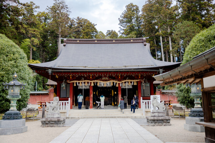 Le sanctuaire de Shiogama