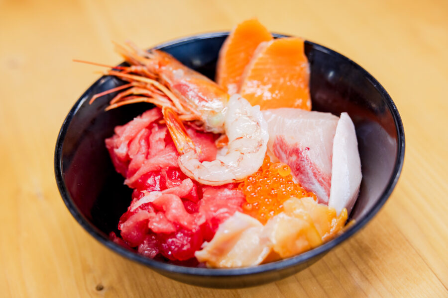 Le marché aux poissons de Shiogama