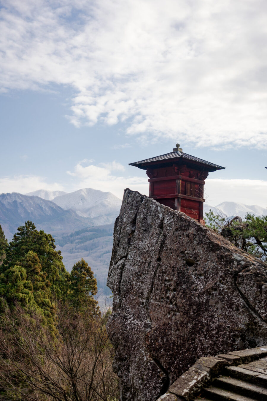 Ascension vers le Yamadera
