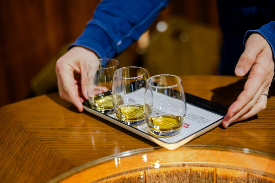 La distillerie de Sendai Miyagikyo