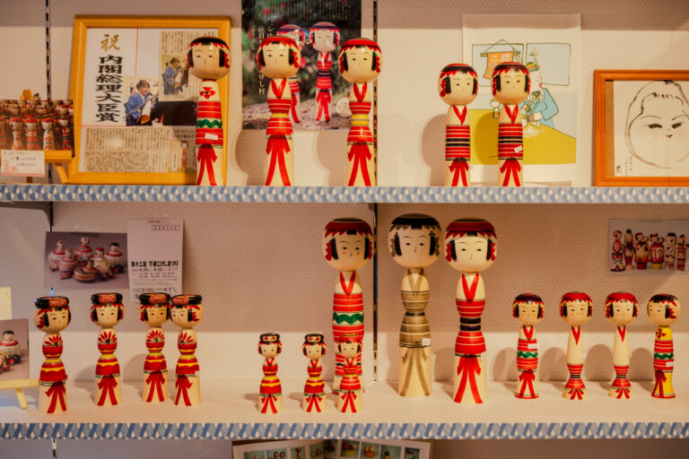 Les kokeshi de Yajirô