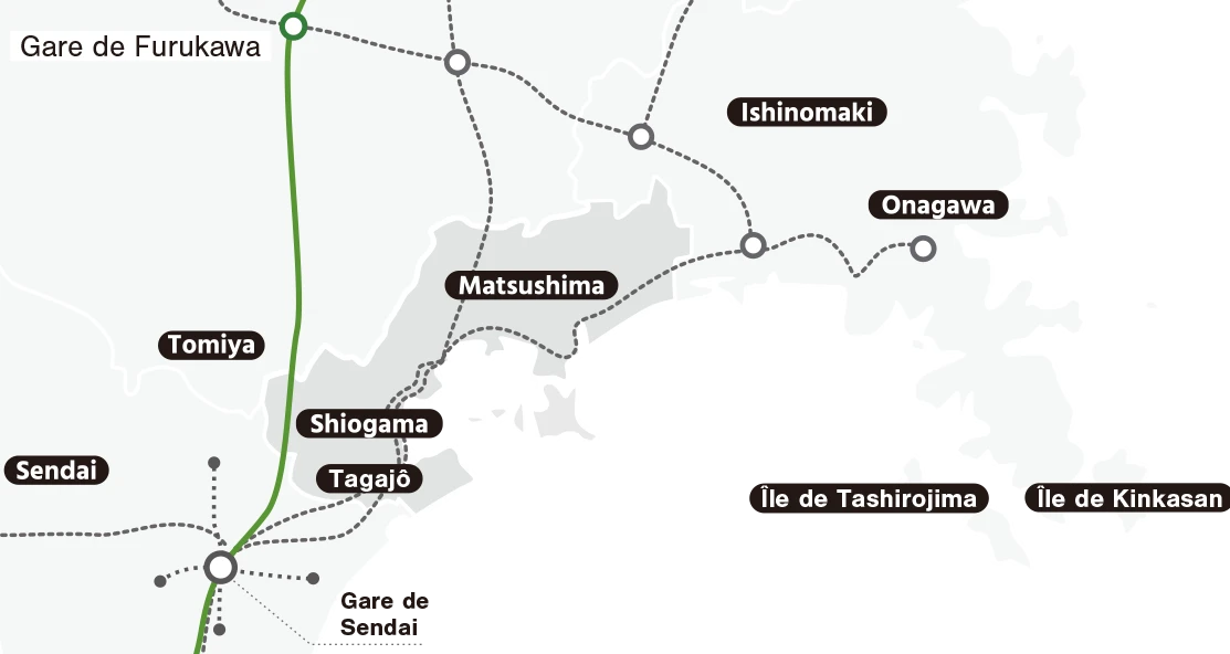 La baie de Matsushima